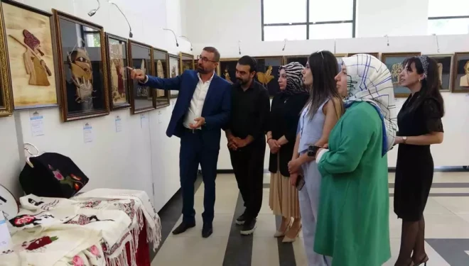 Van’da unutulmaya yüz tutmuş sanatlar sergisi açıldı