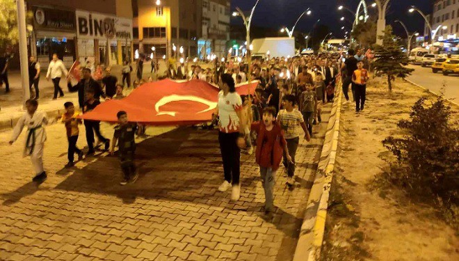 Çaldıran'da 15 Temmuz Demokrasi ve Milli Birlik Günü