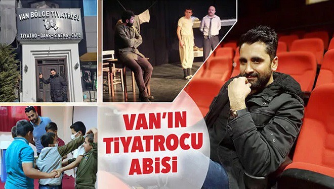 Van’ın tiyatrocu abisi: "Hayrullah Elmas"