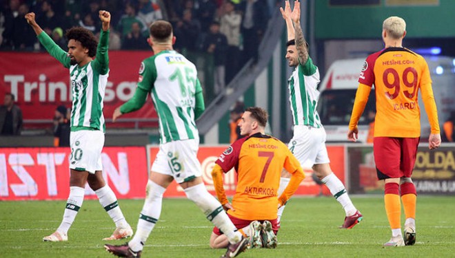 Konyaspor - Galatasaray: 2-1 (Seri bitti)