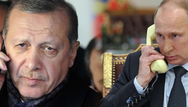 Cumhurbaşkanı Erdoğan, Rusya Devlet Başkanı Putin ile görüştü