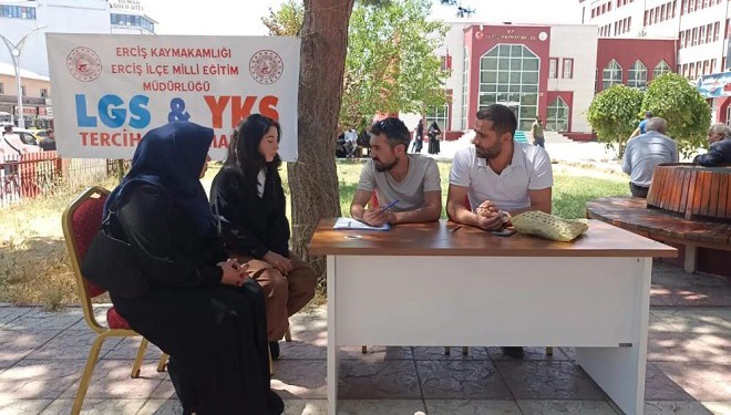 Erciş’te LGS - YKS tercih danışmanlığı hizmeti