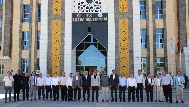 Bağcılar Belediye Başkanı Özdemir'den Tuşba Belediyesi'ne ziyaret