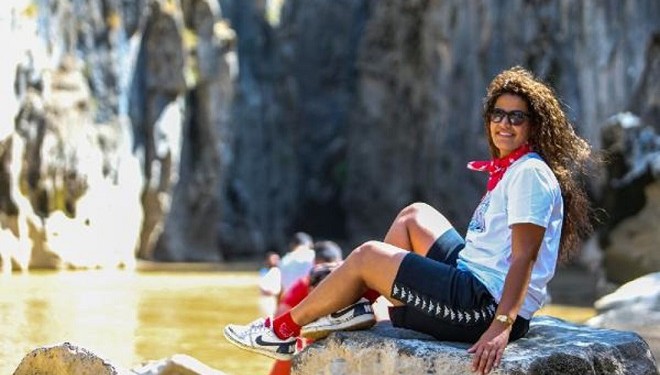 Van'daki Masiro Kanyonu, doğa tutkunlarına serinleme imkanı sunuyor