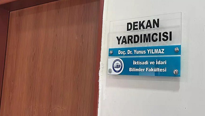 Dekan yardımcısına bıçaklı saldırı!