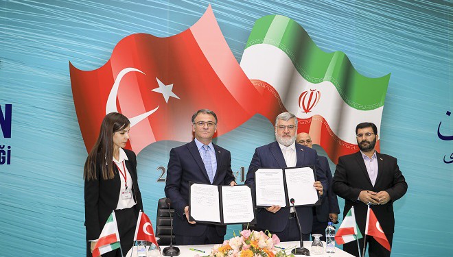 "Tahran'dan Hoy ve Ankara'ya kadar tren hattı"