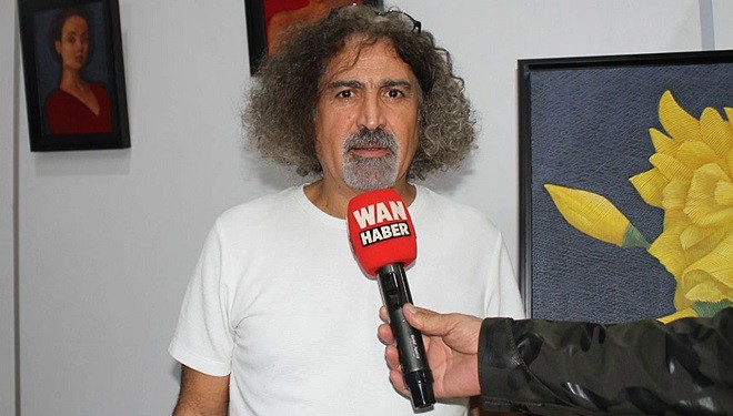 Vanlı ünlü ressam Haydar Ekinek, İstanbul’da eserlerini sergiliyor