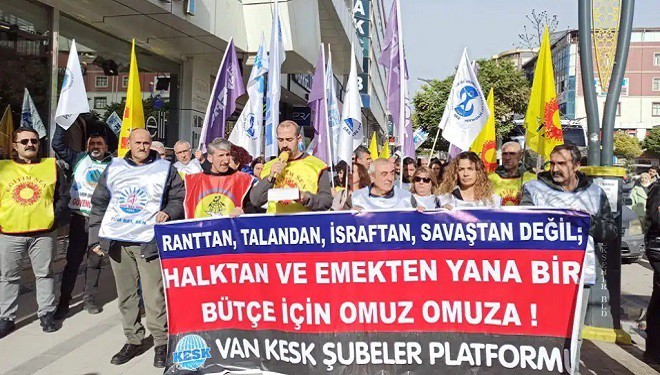 KESK ve TMMOB’tan Van’daki yasaklama kararlarına tepki
