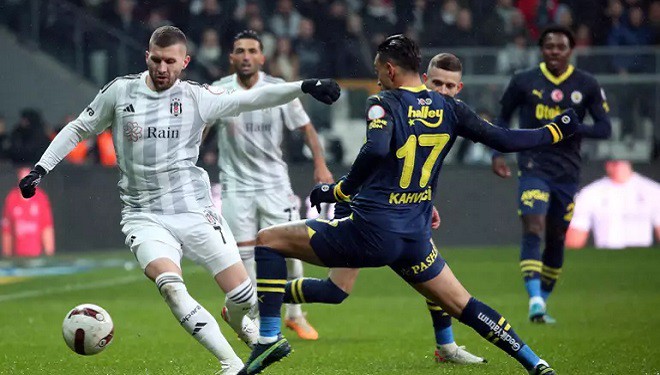 Derbide gülen taraf kartal oldu! Beşiktaş 1-3 Fenerbahçe