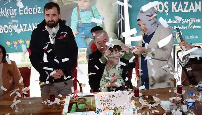 SMA hastası İbrahim için 1 milyon 800 bin dolar toplandı