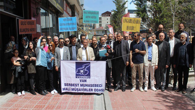 Van, Ağrı, Hakkari Mali Müşavirler Odası'ndan ortak açıklama