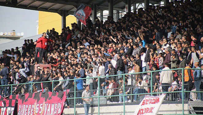 Vanspor FK sahasındaki son maçı seyircisiz oynayacak!
