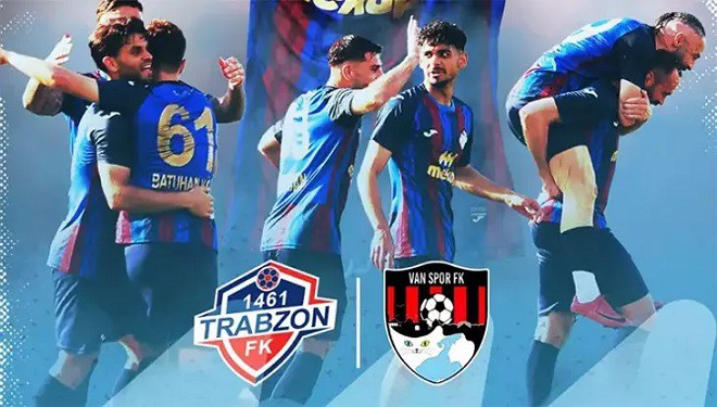 1461 Trabzon 2 -0 Vanspor FK maçı (Play-off)