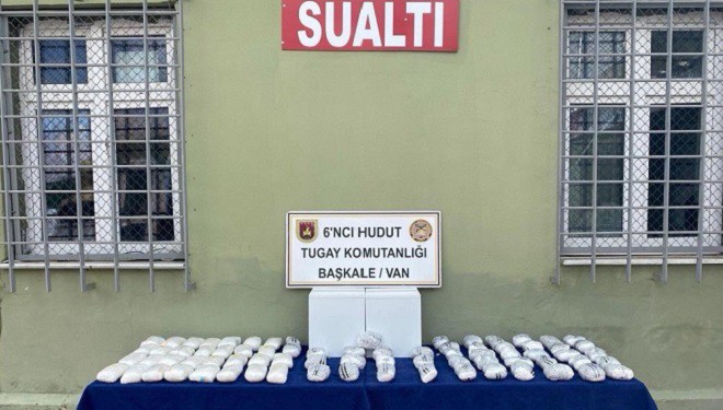 Van’da 38.5 kilogram metamfetamin ele geçirildi
