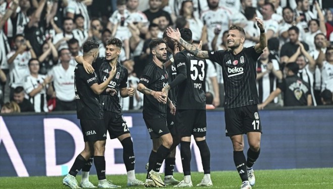 Beşiktaş 5-1 Lugano: Kartal, UEFA Avrupa Ligi gruplarına kaldı!