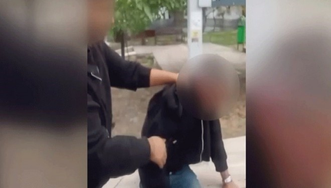 Okul önündeki parkta 'mastürbasyon' yaparken yakalandı