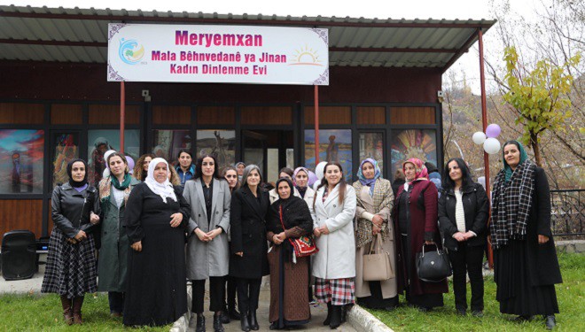 Çatak’ta bir ilk: Meryemxan Kadın Dinlenme Evi açıldı