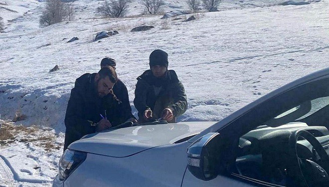 Van'da evrak eksiği olan 3 avcıya 9 bin lira ceza