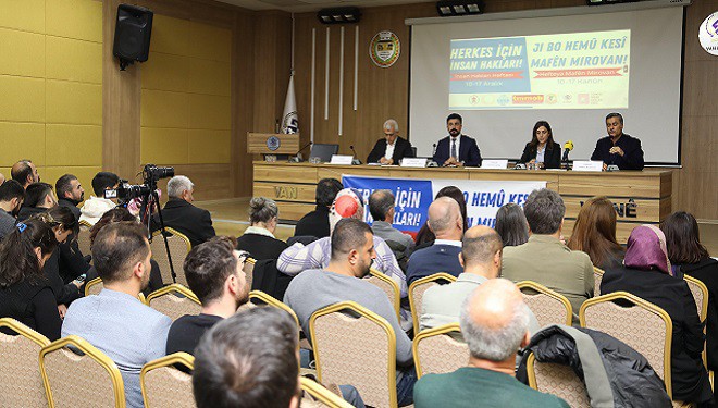 Van’da ‘Herkes İçin İnsan Hakları’ paneli