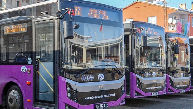 Van Büyükşehir Belediyesi’nden yeni otobüs hattı