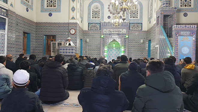 Miraç Kandili Başkale'de dualarla idrak edildi