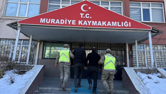 Van'da 2 düzensiz göçmen yakalandı