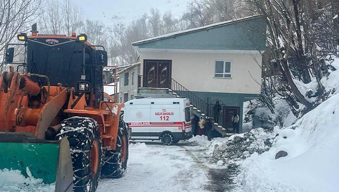 Van’da hasta kurtarma operasyonu