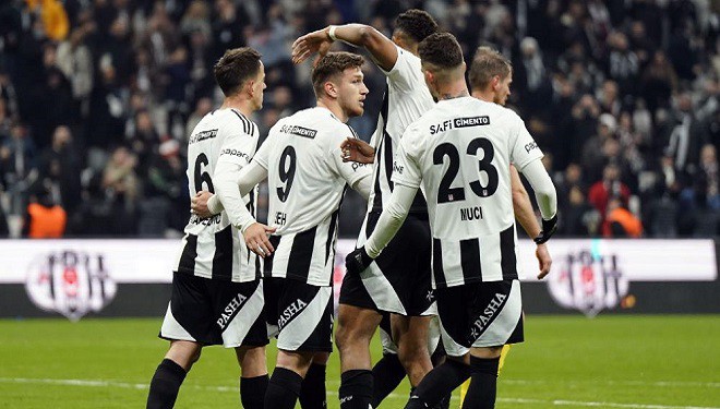Beşiktaş bu sezon ilk kez 4 maç üst üste kazandı
