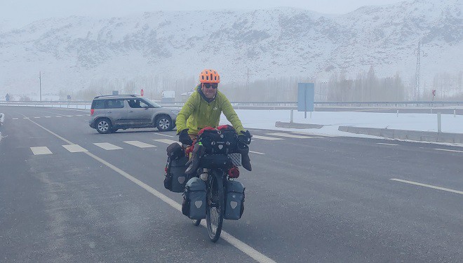Eksi 18 derecede pedal çevirdi