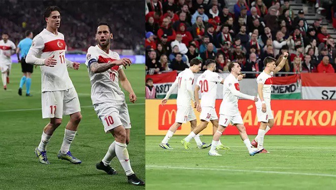 Macaristan - Türkiye: 0-3 (Türkiye, Uluslar Ligi tarihinde ilk kez A Ligi’ne yükseldi)