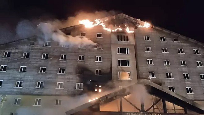 78 kişinin öldüğü otel yangını faciasında bilirkişi heyeti raporu tamamlandı