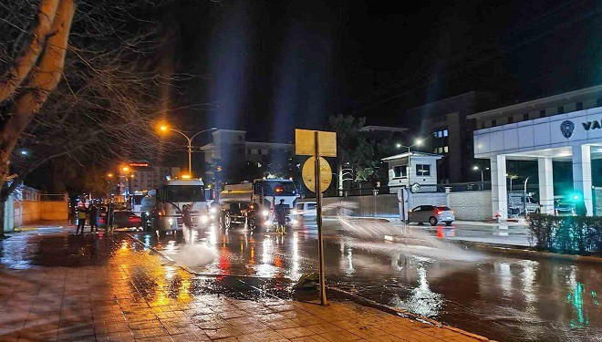 Van Büyükşehir Belediyesinden temizlik seferberliği