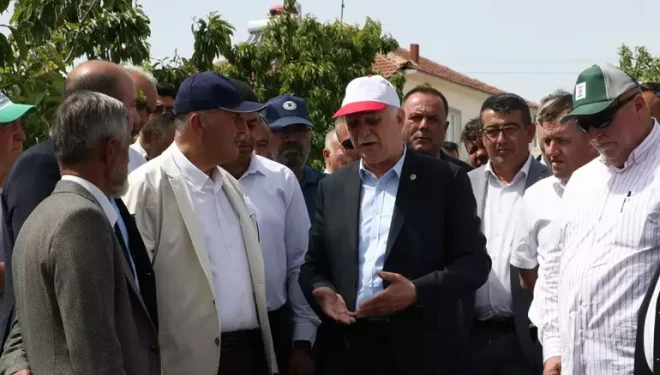 Başkan Bayraktar: Tarihin en büyük tarımsal afetini yaşıyoruz