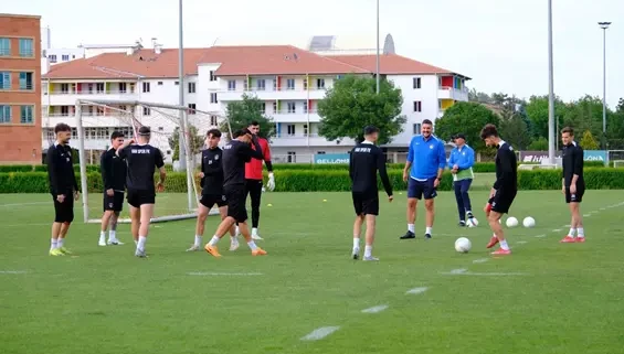 Vanspor final öncesi son antrenmanına çıktı
