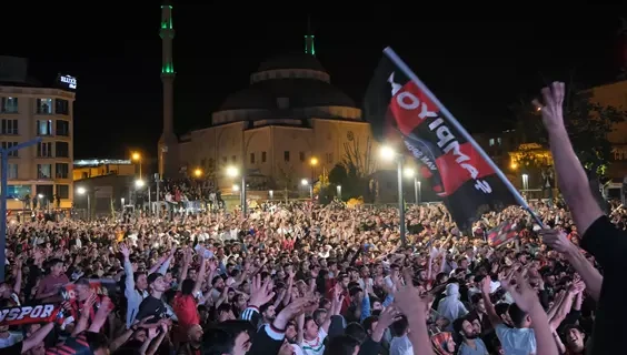 Van’da şampiyonluk coşkusu