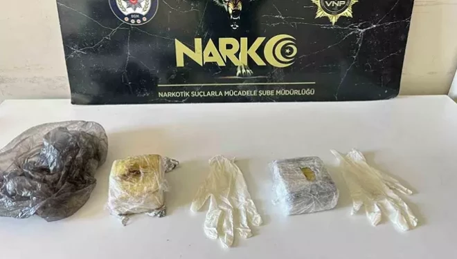 Van’da 2 kilo 557 gram uyuşturucu ele geçirildi