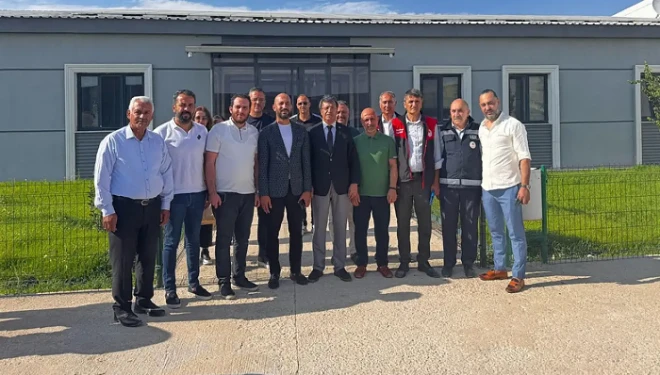 Türkmenoğlu'ndan üreticilere moral ziyareti