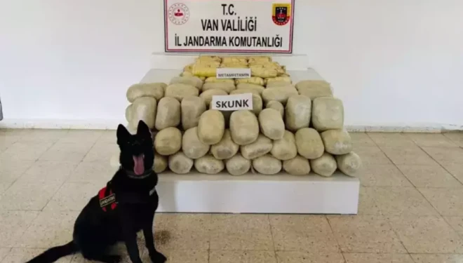 Arazide 106 kilo 714 gram uyuşturucu ele geçirildi