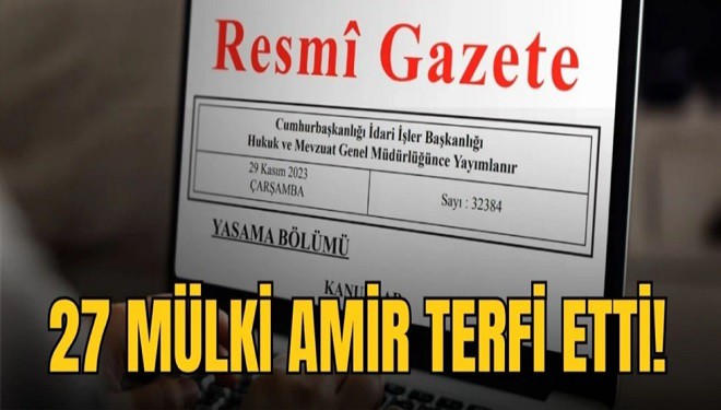 Van'da görev yapmış birçok mülkiyeli terfi etti