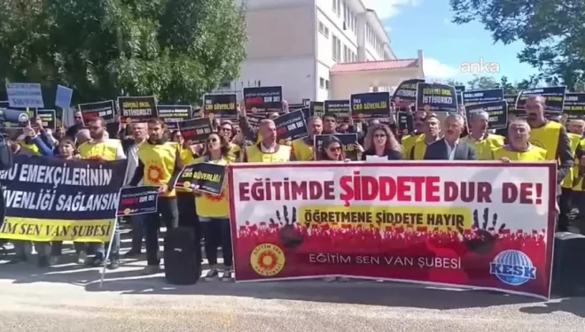 Van’da okuldaki bıçaklı saldırı sonrası
