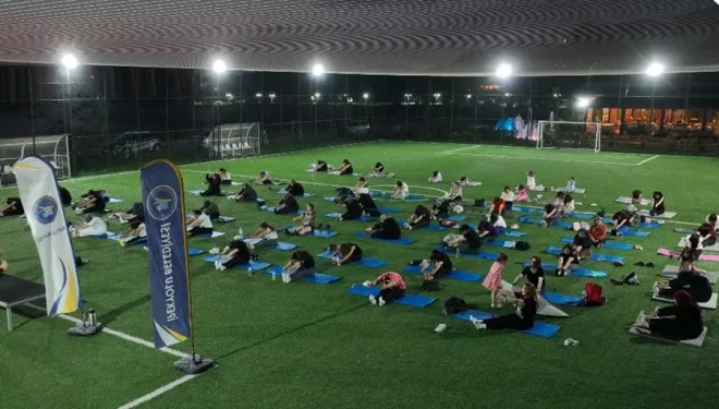 İpekyolu Belediyesi’nden kadınlara özel açık hava spor etkinliği