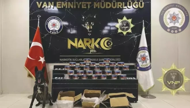 Van'da üç ayrı operasyonda 113 kilo uyuşturucu ele geçirildi