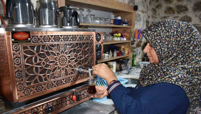 Kayınbabasından kalan 450 yıllık tarihi evi işletmeye çevirdi