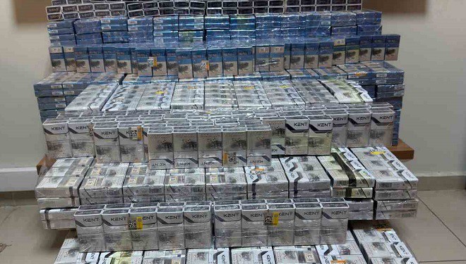 Muradiye’de 3 bin 750 paket kaçak sigara ele geçirildi