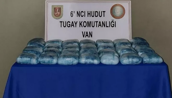 Van’da 31 kilo 120 gram uyuşturucu ele geçirildi