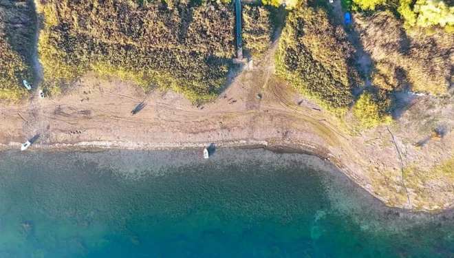 Manzarasıyla büyüleyen Sapanca’da su seviyesi alarm veriyor!