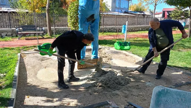 Parklarda Bakım Çalışmaları: “Alanlarımıza Sahip Çıkalım” Çağrısı  