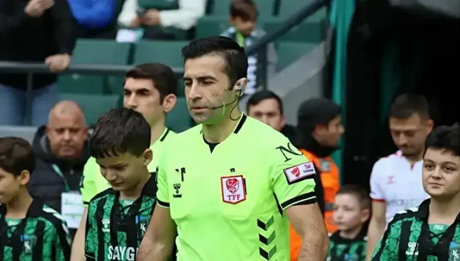 Vanspor -  Sakaryaspor maçının hakemi belli oldu