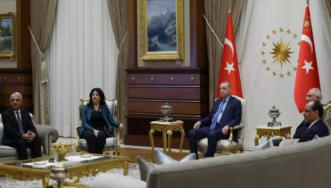 DEM Parti'den Erdoğan'la görüşme sonrası flaş açıklama