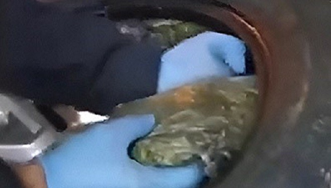 Erciş’te bir kamyonetin lastiğinde 4 kilo 400 gram esrar ele geçirildi